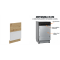 Front do zmywarki 45 z panelem na froncie ZM 570x446 - system ANETA